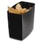 Oic 2200 5 gal Indoor Plastic Can, Black, 13.8 in OIC22262 - alternate 3